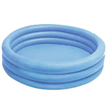 Intex Crystal Blue Inflatable Kiddie Pool, 45" x 10" Round Baby Pool