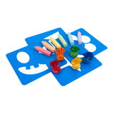 Crayola Chalk-a-Boomz Outdoor Chalk Toss Game – Washable Sidewalk Chalk Activity Set