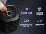 JBL 22.6" PartyBox 130 – Portable Bluetooth Party Speaker with Wireless Microphone