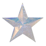 24" Prismatic Iridescent LED Traditional Star, 100 LED Hanging Holiday Decoration