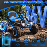 VIBESPARK 36V 600W Electric Ride-On ATV for Kids Ages 5–12, Bluetooth and LED Lights