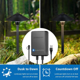 All-in-One Low Voltage LED Pathway Lighting Kit – 8 Pack 3W Landscape Lights