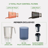 Ninja NeverClog 3-in-1 Juicer, Slicer, and Shredder - COJC152 Ninja Juicer