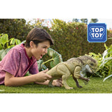 Jurassic World Rebirth Distortus Rex Rumble 'N Rampage Action Figure – 22" Interactive Dinosaur Toy