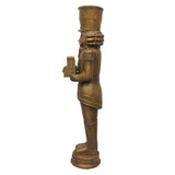Member’s Mark 6' Sculpted Classic Nutcracker with Natural Wood-Look Finish