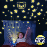 Star Belly Dream Lites Puppy Plush Night Light with 6-Color Rotating Star Projector