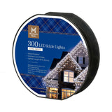 Member’s Mark 300-Ct LED Icicle Lights, 18' Lighted Length, Warm White, Cool White or Blue