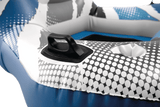 Intex River Run Wedge Inflatable Water Lounge with Backrest, Mesh Bottom & Connect 'n Float System