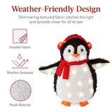 Best Choice Products 36" Pre-Lit Penguin Family Set with 150 LED Lights