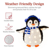 Best Choice Products 36" Pre-Lit Penguin Family Set with 150 LED Lights