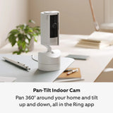 Ring Smart Wireless Video Doorbell with Ring Pan-Tilt Indoor Cam