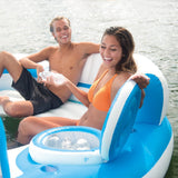 Intex Splash 'n Chill Inflatable Relaxation Island Float with Built-In Cooler