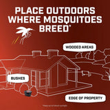 Ortho Home Defense Mosquito Kill & Prevent Station – Outdoor Mosquito Control System with Refill Band for Yard & Lawn Protection