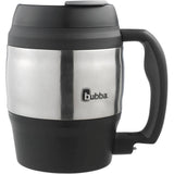 Bubba Classic Insulated Mug with Handle, 52 fl. oz. Stainless Steel Band and Bottle Opener