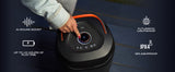JBL 22.6" PartyBox 130 – Portable Bluetooth Party Speaker with Wireless Microphone