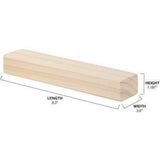 Hey! Play! Giant Wooden Blocks Tower Stacking Game,