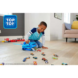 2-Car Hot Wheels City Ultimate Dual Dragon Transporter – Hauler, Raceway & Vehicle Storage