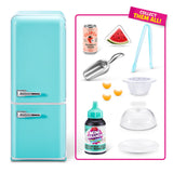 Mini Brands Fill the Fridge Playset by ZURU with Refrigerator