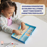 Bluey Repositionable Sticker Play Sets – 4 Scenes, 16 Reusable Sheets Collection Colorforms
