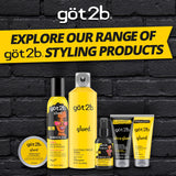 got2b Glued Blasting Freeze Hair Spray, 12 oz. Extra-Strong Rigid Hold for Spikes and Sculpted Styles