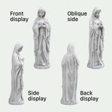 29.9" Virgin Mary Praying Garden Statue, Magnesium Oxide Religious Outdoor Sculpture
