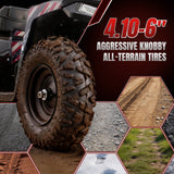 Aoemoe 40 cc Teen Gas ATV, 4-Stroke 4-Wheeler with 3 Speed Settings, Up to 15 mph