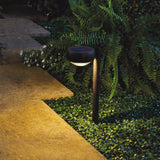 4-Pack Better Homes & Gardens 20 lm Solar Dome Downlights – Black Walkway & Landscape Lights