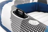 Intex River Run Lounge Inflatable Floating Water Seat with Backrest & Cup Holder