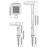 Leonlite 6 Pack Solar Pathway Lights – 120 lm LED Landscape Lights