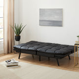 Memory Foam Futon Sofa Bed Couch Sleeper Convertible Foldable Loveseat