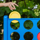 Hasbro Giant Connect 4 Outdoor Lawn Game by EastPoint Sports, 49" Tall with 42 Discs