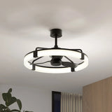 Artika Sunnyvale 28” LED Fandelier Ceiling Fan with Light and Remote, Dimmable Low Profile Modern Ceiling Fan