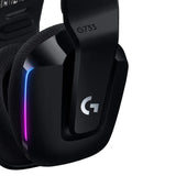 Logitech G733 LIGHTSPEED Wireless Gaming Headset – RGB Wireless Gaming Headphones with Blue VO!CE Mic