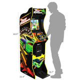 Arcade1Up The Fast & The Furious Deluxe Machine, 2 Racing Games Link Up To 4
