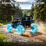 SHINPT 36 V 2-Seat Kids Electric Ride-On Car, Dual 250 W Motors, 8.7 mph, Ages 6+