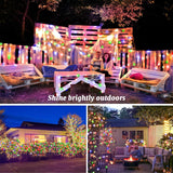 98 ft Fairy Lights – 300 LED Colorful Waterproof String Lights with Remote