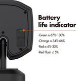 Ozark Trail 1500lm Campsite Area Light, USB-C Rechargeable Tripod LED Work Lamp
