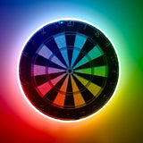 55" Color-Changing LED Dartboard Perimeter Light Strip, Battery-Powered