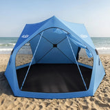 Acacia 9' x 9' Instant Beach Tent Sun Shelter – UPF 50+ Pop-Up Canopy for Beach, Camping & Outdoor Shade