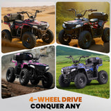 HOVER HEART XW-A19 40cc 4-Stroke Gas Youth ATV with 2-Speed Control, Disc Brakes