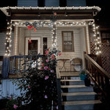 52.3 ft Solar String Lights, 160 LED Outdoor Fairy Lights with 8 Modes