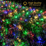 Christmas Net Lights Outdoor, 192 LED 9.8FT × 6.6FT Waterproof Mesh Lights