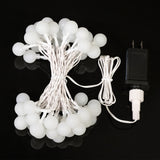 Mainstays 21 Ft 50-Count LED Globe Lights with Frosted White G20 Globes