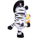 19.68" Bluey Zebra Costume Halloween Porch Greeter – Plush Indoor & Covered Porch Decoration