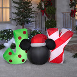 Disney 5 ft. Wide Mickey Mouse JOY Sign Airblown Christmas Inflatable