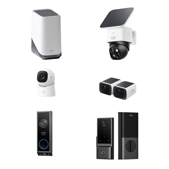 eufy Whole Home Security System Bundle with Local Storage