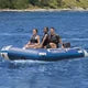 Tobin Sports Inflatable Boat Set – 5-Person Inflatable Fishing &amp; Recreation Boat with Drop Stitch Floor and 15HP Motor Mount