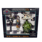 Jim Shore Disney Traditions Mickey and Friends Christmas Ornaments, Set of 4