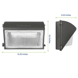 Westinghouse 8000 lm LED Wall Light, Dusk-to-Dawn Security Light