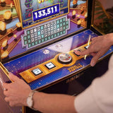 Arcade1Up Wheel of Fortune Casinocade Deluxe Machine, 24 Games Dual Touch LCD